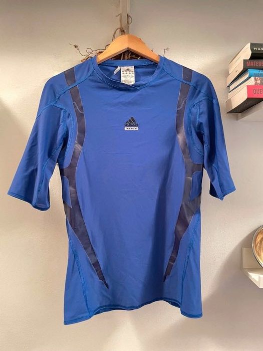 Koszulka sportowa techniczna na siłownie CrossFit Adidas Techfit L