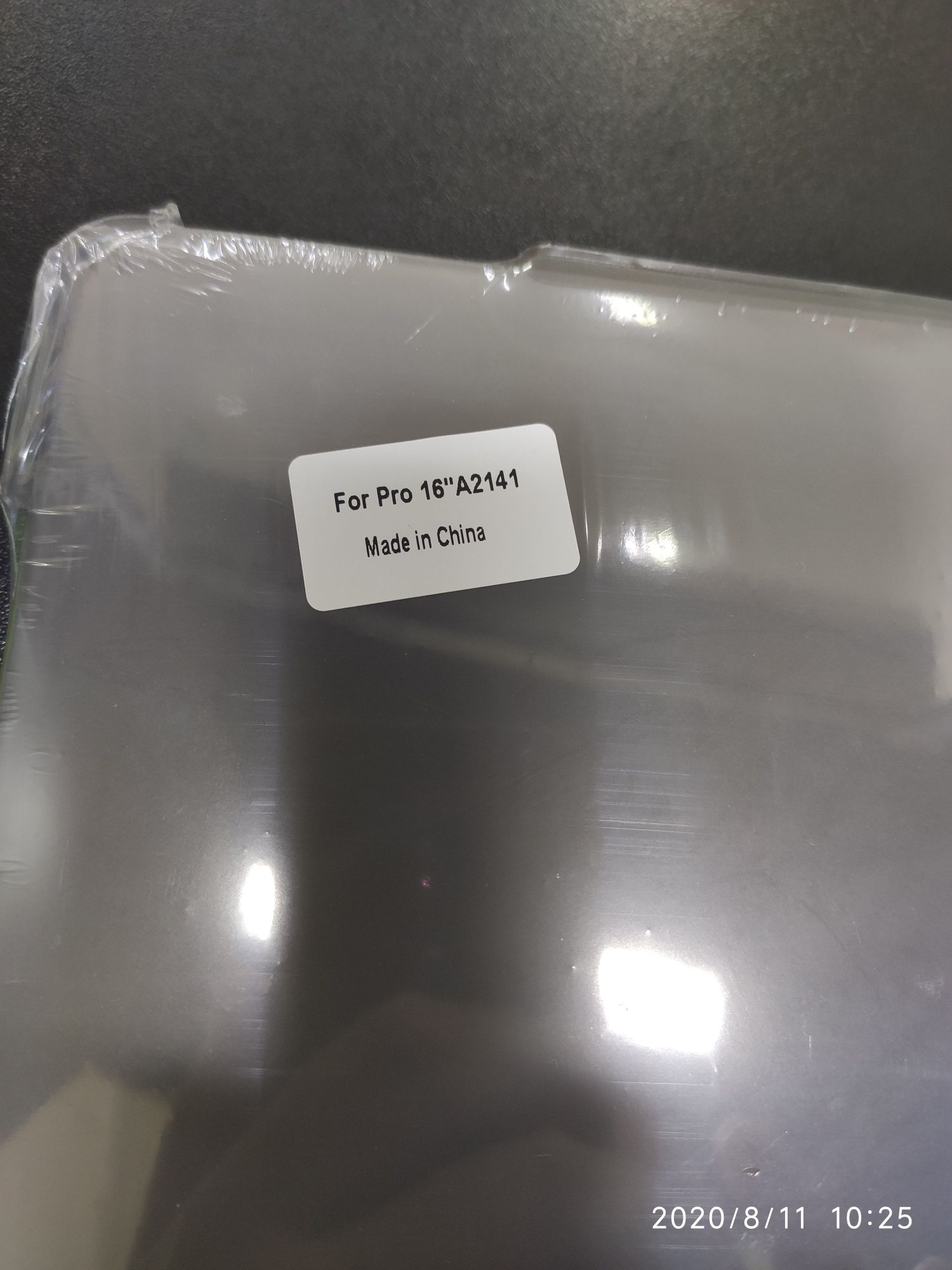 Накладка на корпус MacBook Pro 16" A2141 grey