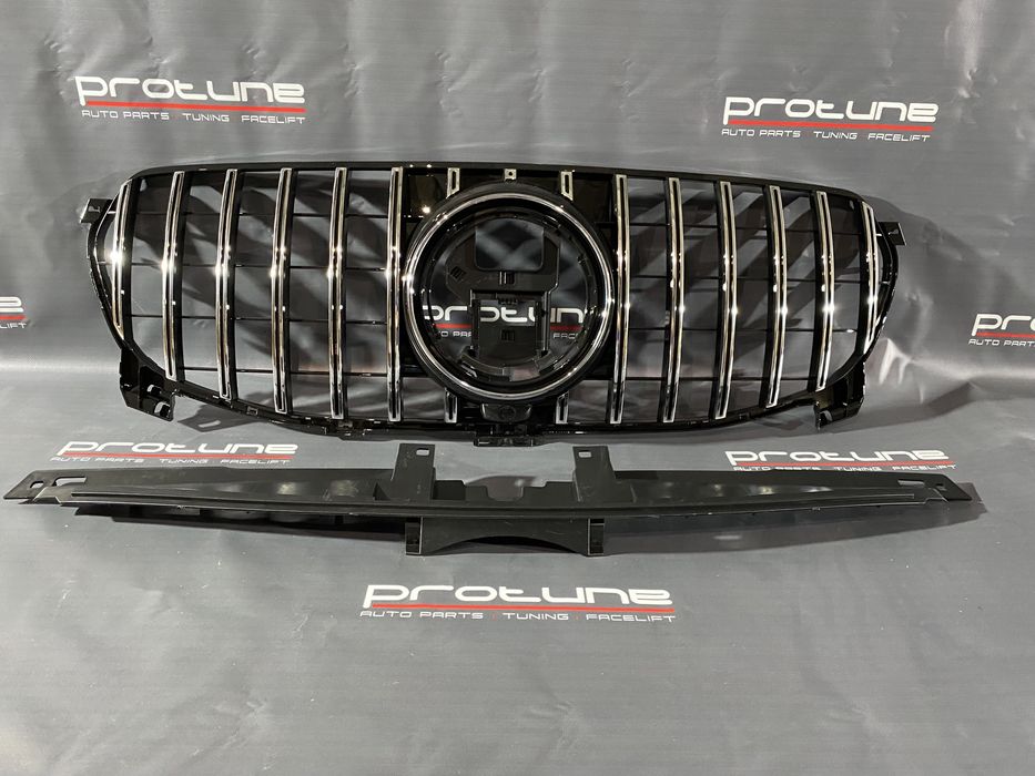 Решетка радиатора Mercedes W167 X167 GLS GLE GT panamericana Diamond