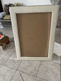 Moldura retangular  bege    Preco otimo 80x60