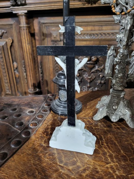 Stara pasyjka porcelanowy Anioł