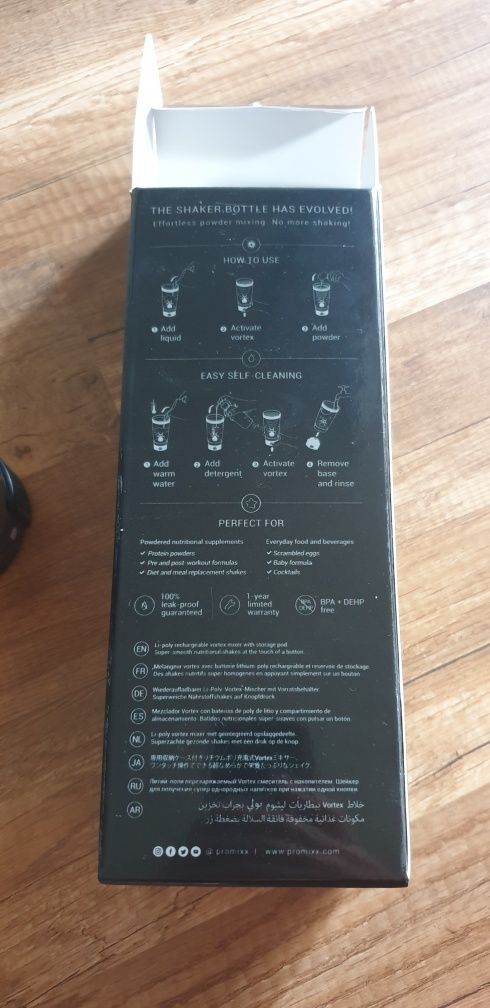 Promixx MiiXR Stealth mikser blender ładowarka