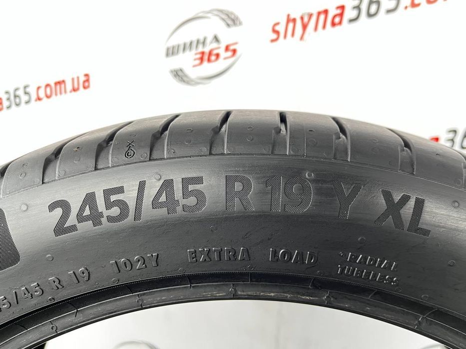 245/45 r19 continental ecocontact 6 q 6mm шини бу