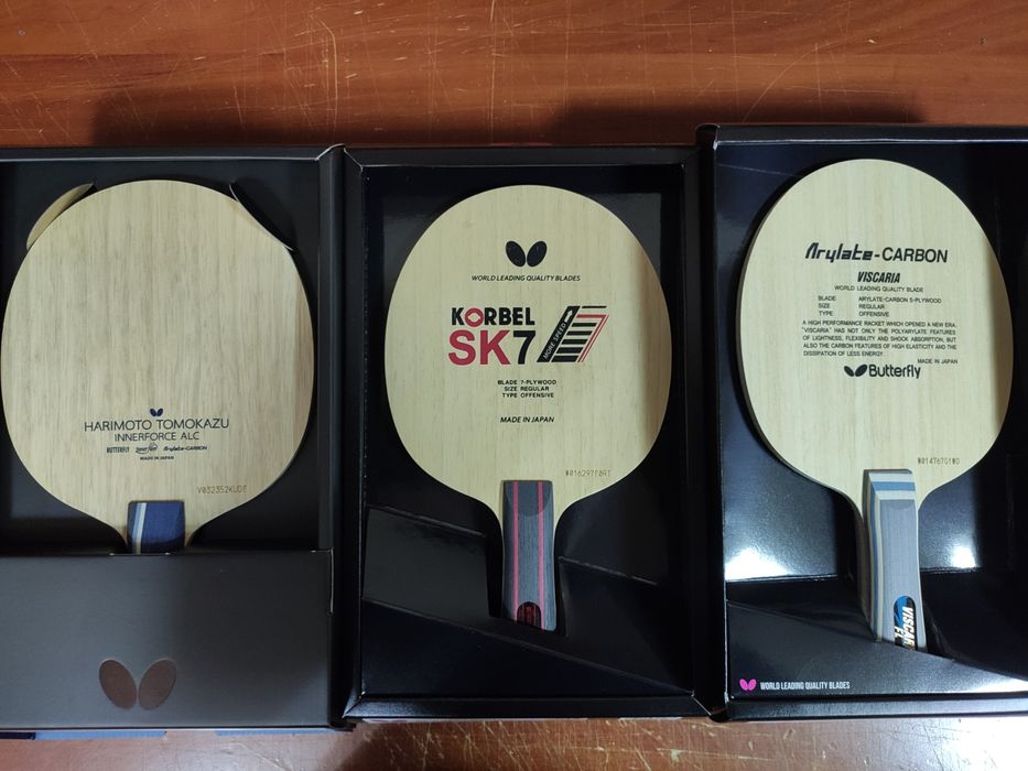 Ракетка сборная настольный теннис (Donic,Xiom,Stiga,Butterfly,Tibhar)