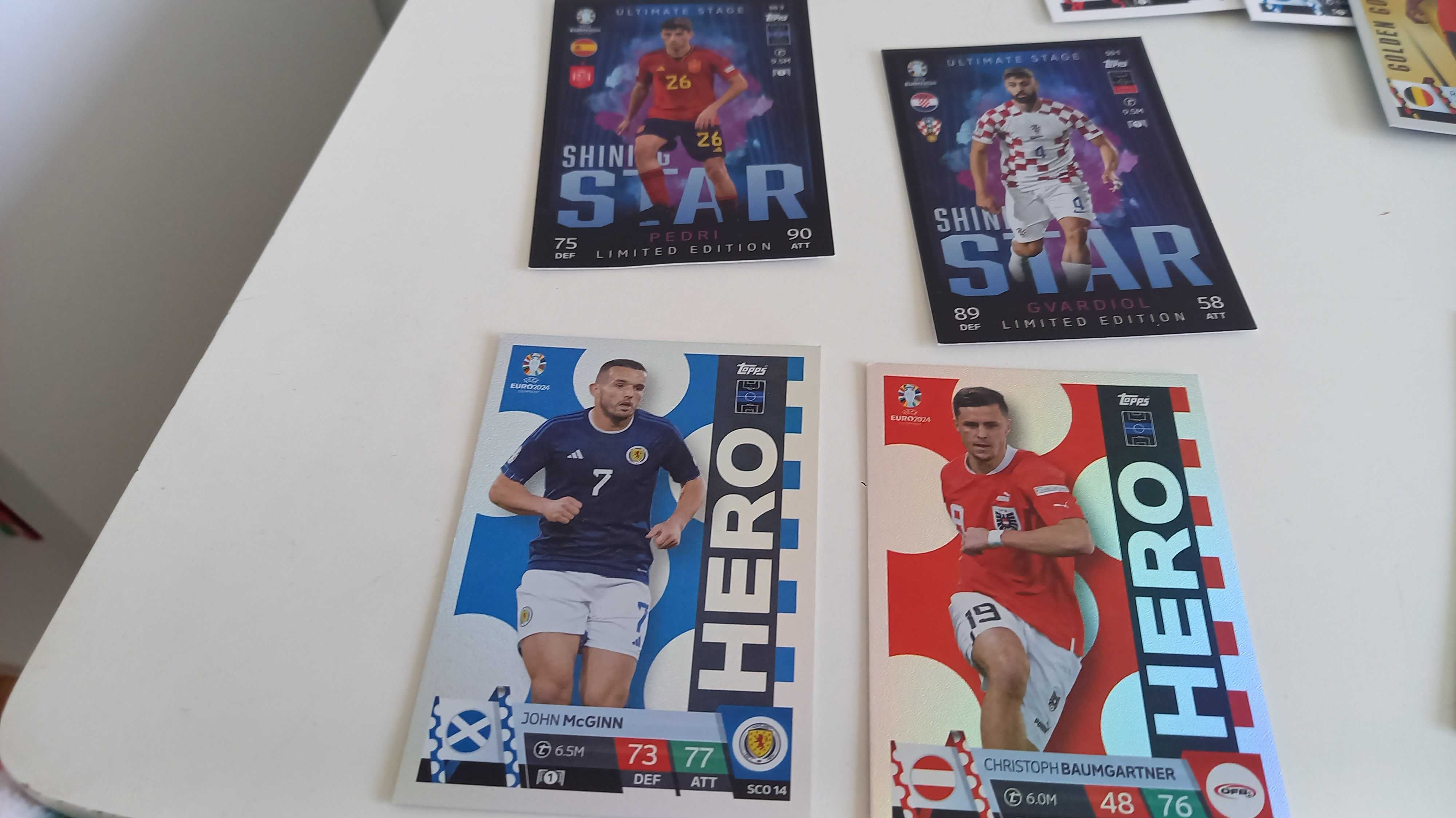 Cartas euro 2024 Topps