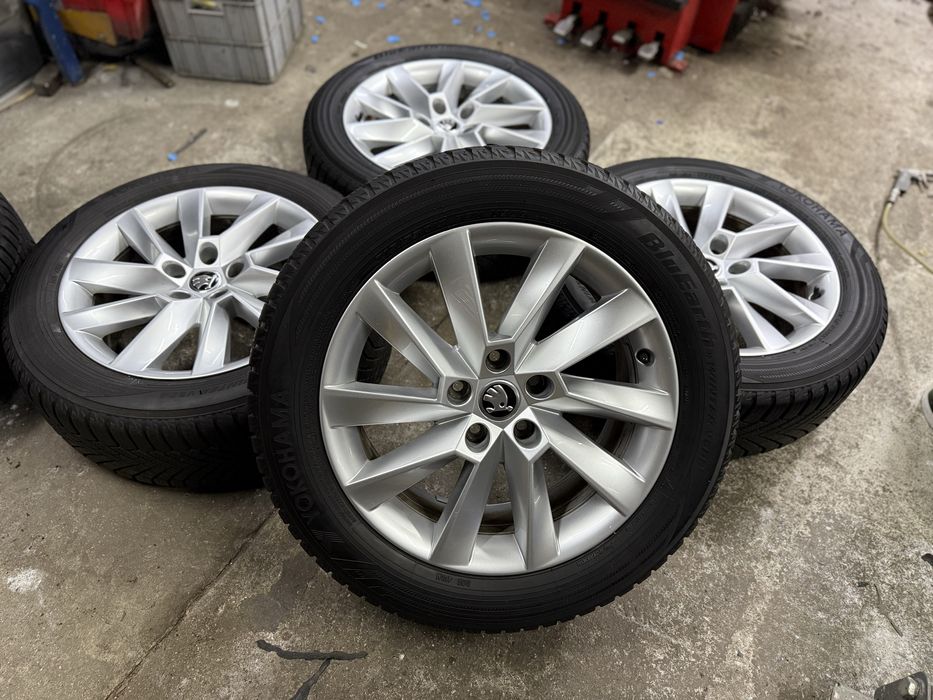 Koła felgi Skoda 5x112 215/55/17 R17 Superb Octavia Karoq kodiaq Yeti