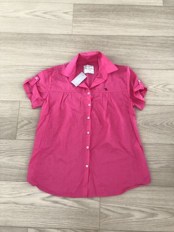 Koszula różowa Abercrombie & Fitch rozmiar 46