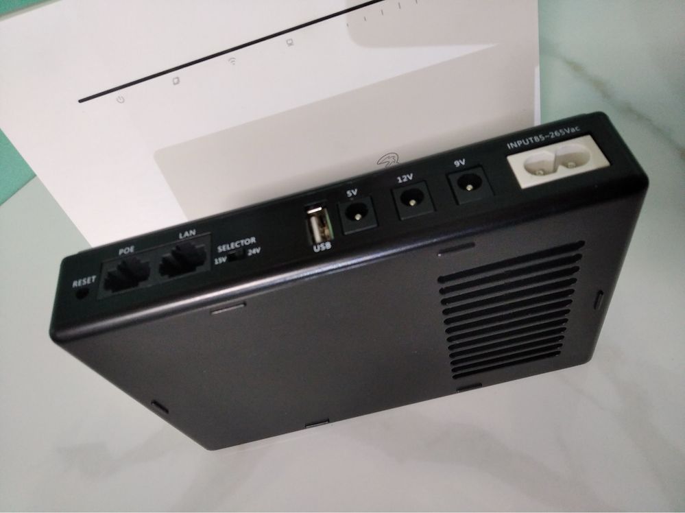 Интернет без света, просто подключи mini UPS для роутера