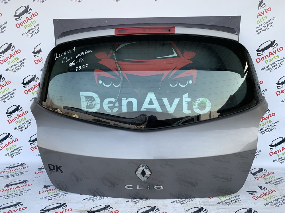 Капот Renault Clio 2005-2012 кришка мотора капот Рено Кліо капот