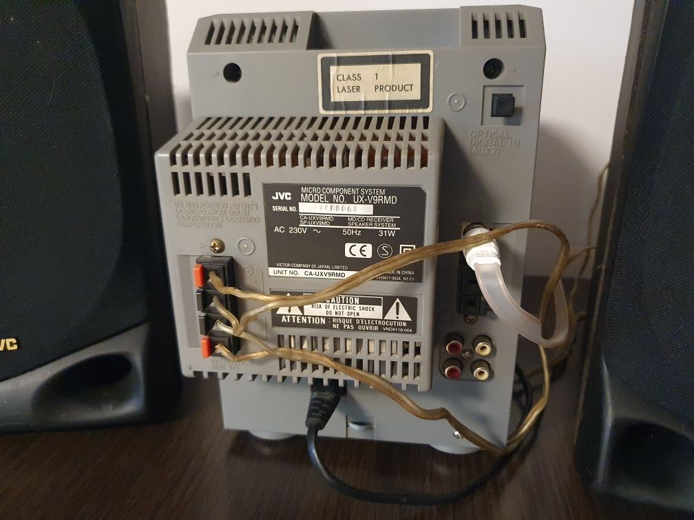 Wieża JVC UX-V9RMD  RDS stereo
