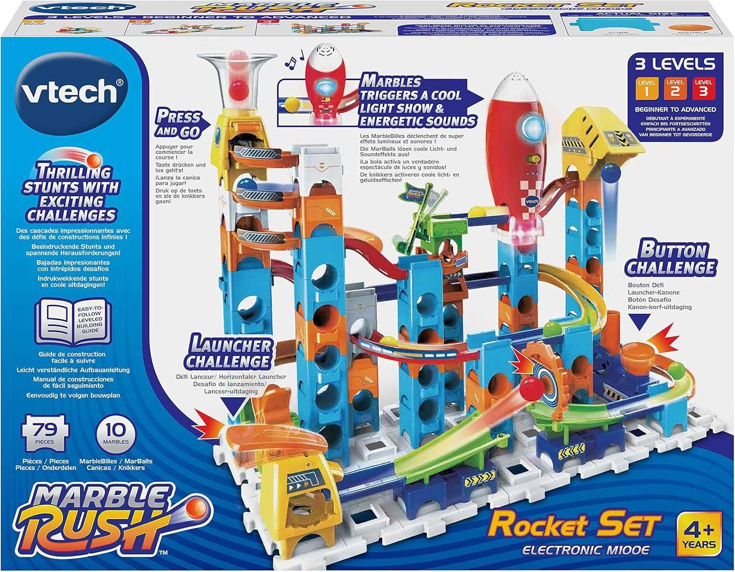 Конструктор лабіринт Космічна станція VTech Marble Rush Launchpad