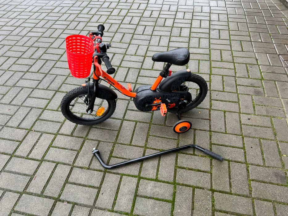 Rower 14 B-TWIN Robot 500 - kółka boczne - uchwyt - Decathlon