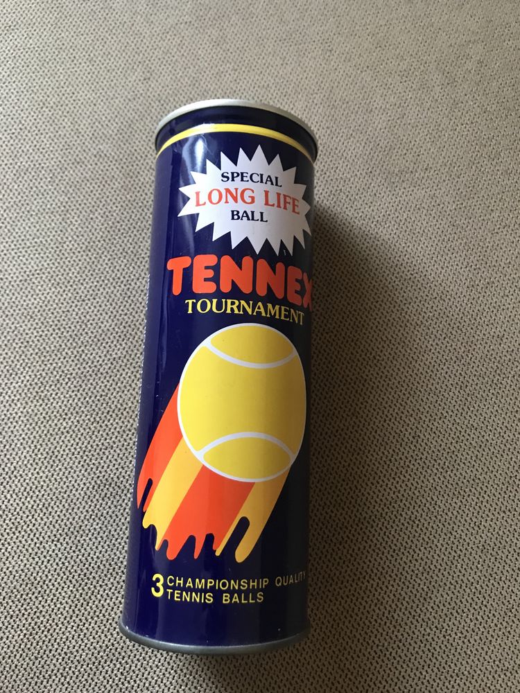 Tennex мячи теннисные мячи банка новая винтаж