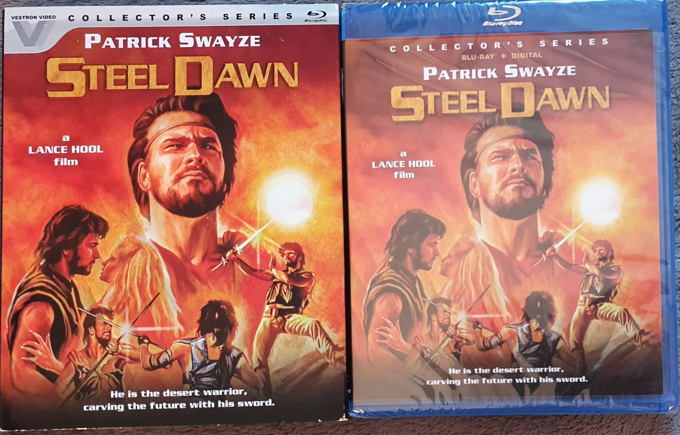 "Stalowy świt" / "Steel Dawn" blu-ray + slipcase USA bez PL