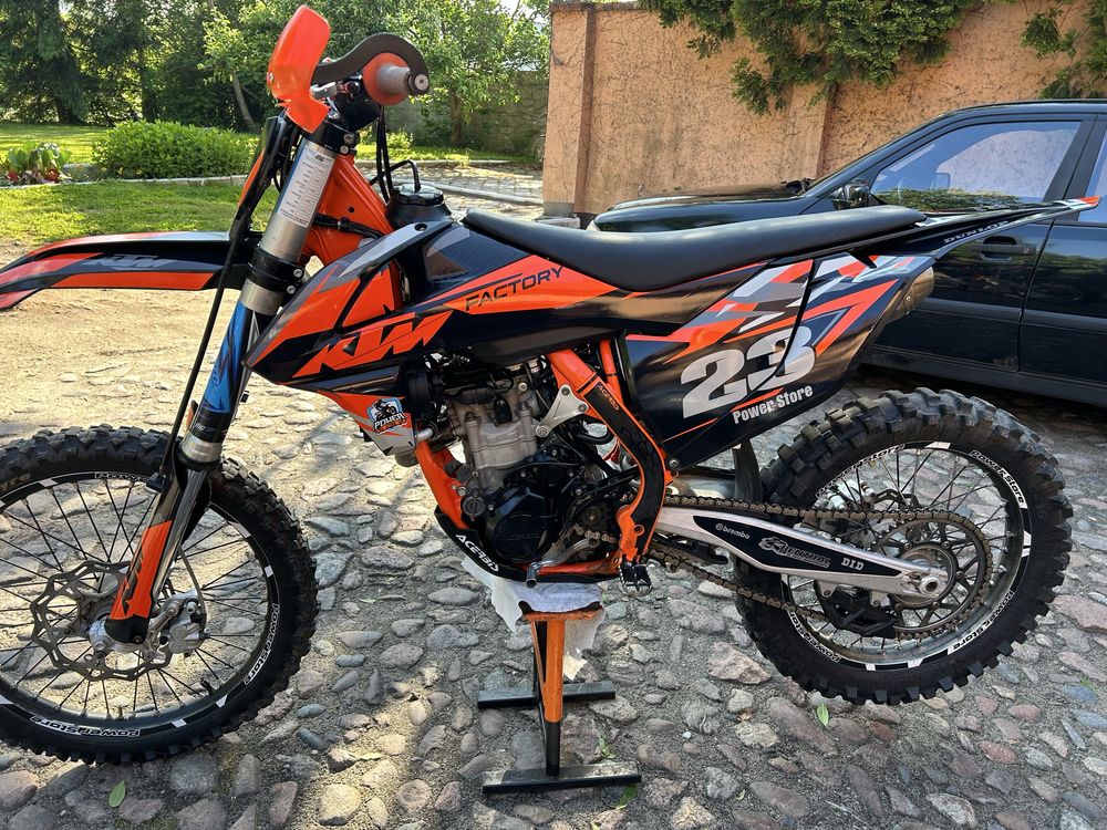 KTM SX-F  Stan idealny gotowy do jazdy Full Akrapovic mega doposażony