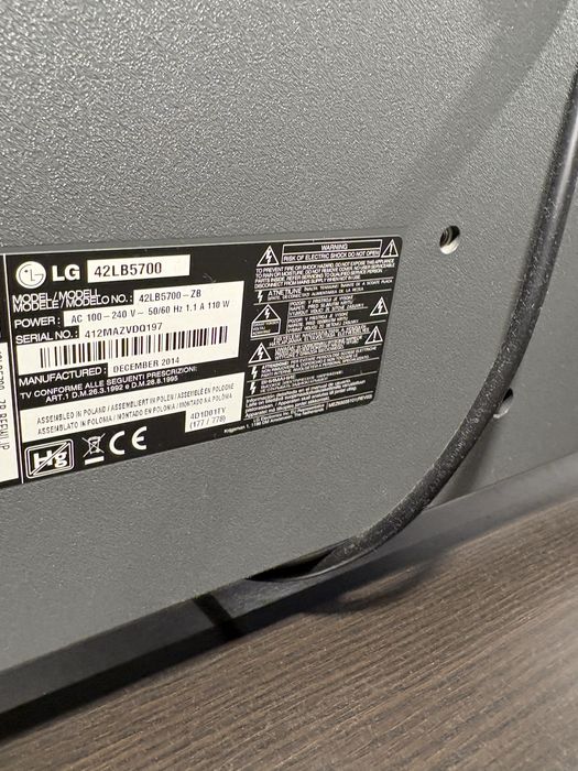 Telewizor LG 42LB5700