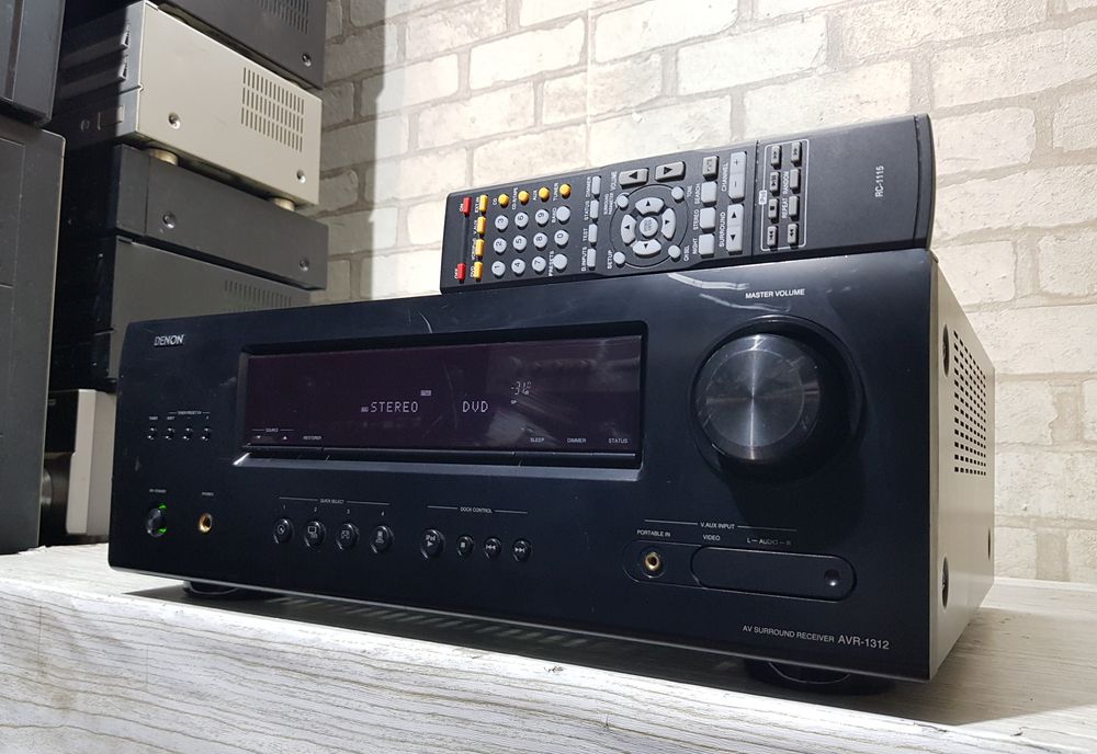 Пульт!AV ресивер Denon AVR - 1312 5х110Вт б/у з Німеччини