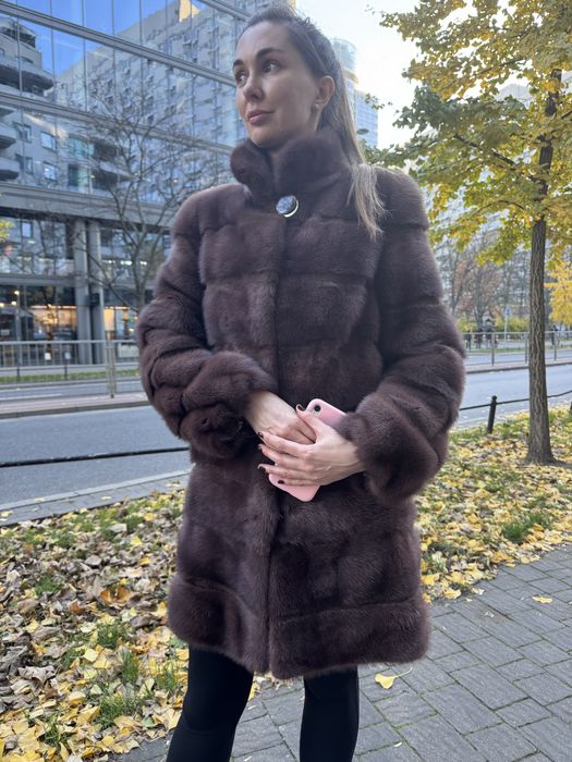 Futro z norki naturalne