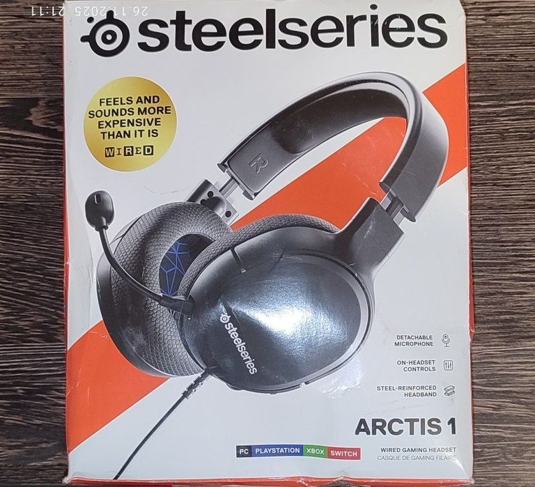 Наушники steelseries arctis 1