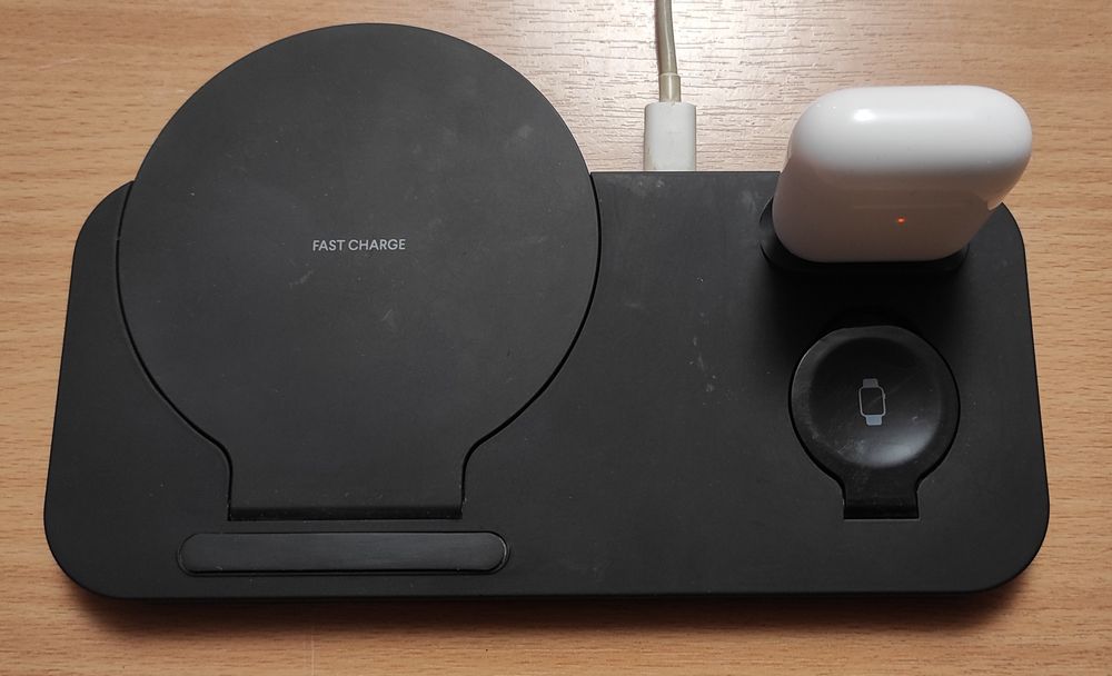 Бездротовий зарядний пристрій W40 для смартфонів