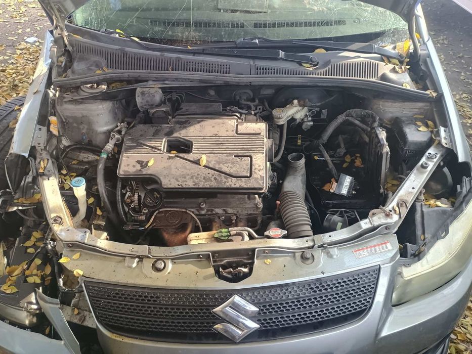 Suzuki SX-4 после ДТП.