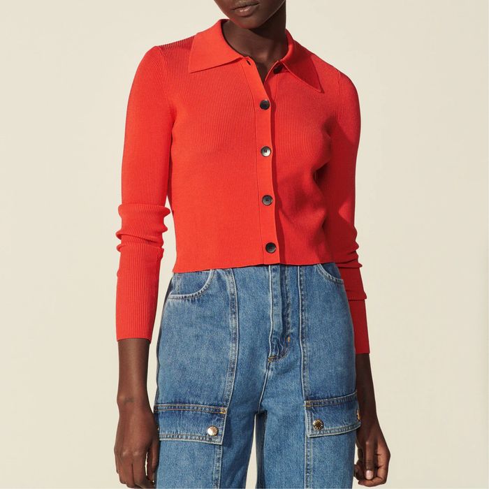 Оригинальный кардиган Sandro Paris