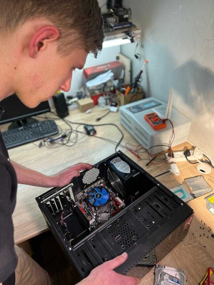 Налаштування та ремонт комп'ютерів та ноутбуків