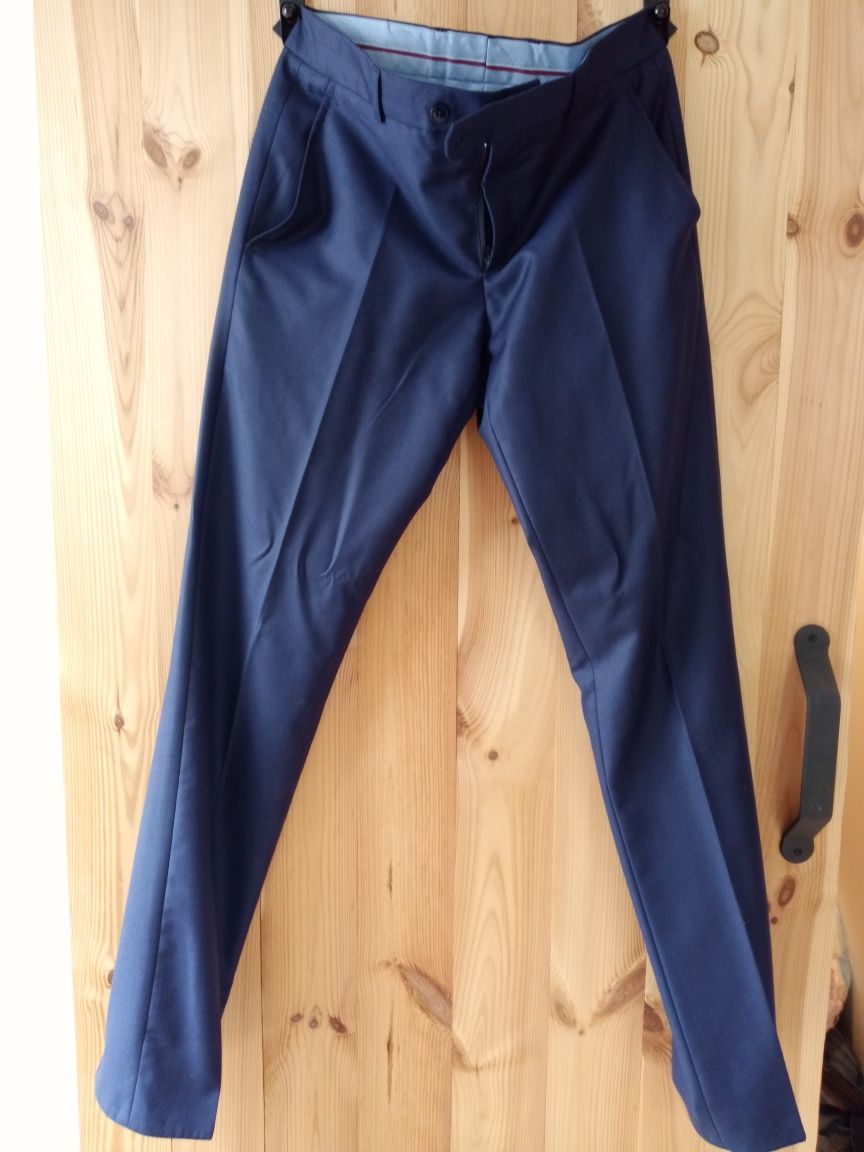Garnitur Kubenz Slim Fit 100% wełna