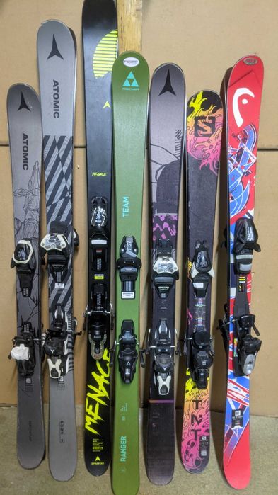 Лижі twin-tip твін-тіп, парк 140-165 см