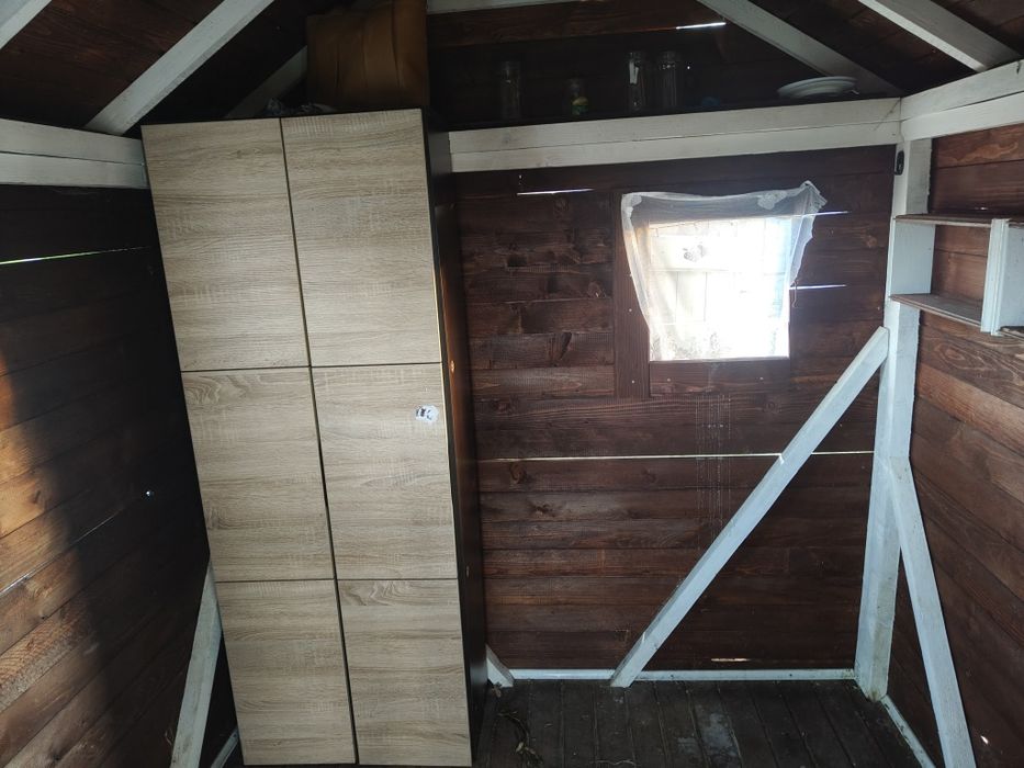 Domek drewniany dla dzieci