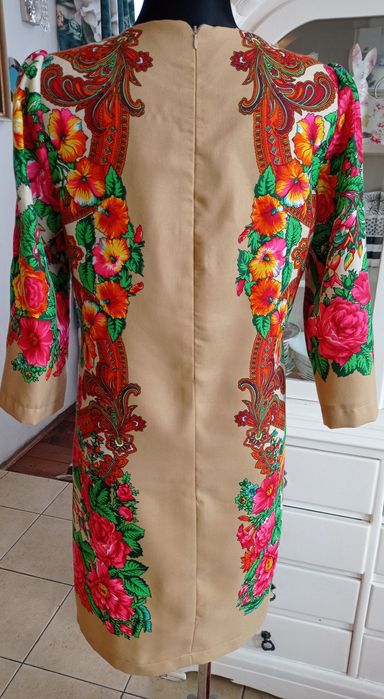 Sukienka damska folk