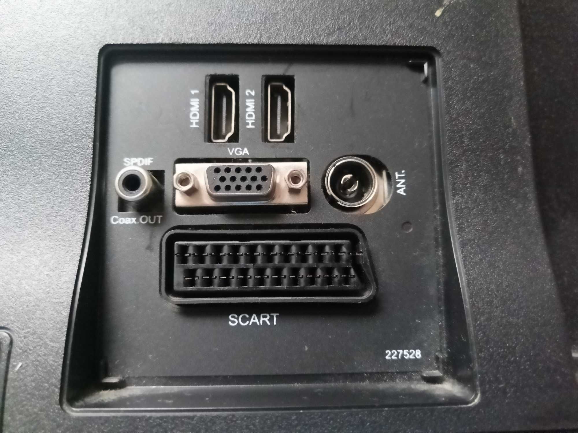 Telewizor TV Monitor 24" / SPRAWNY / HDMI + pilot / DARMOWA DOSTAWA