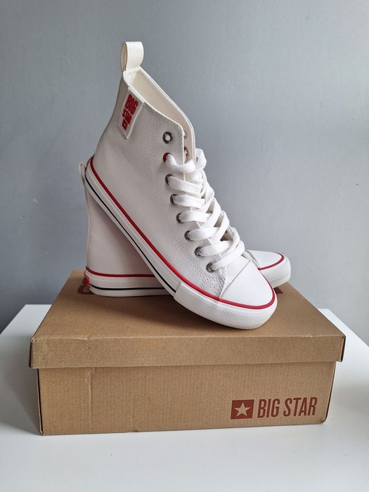 Big Star nowe długie trampki 37