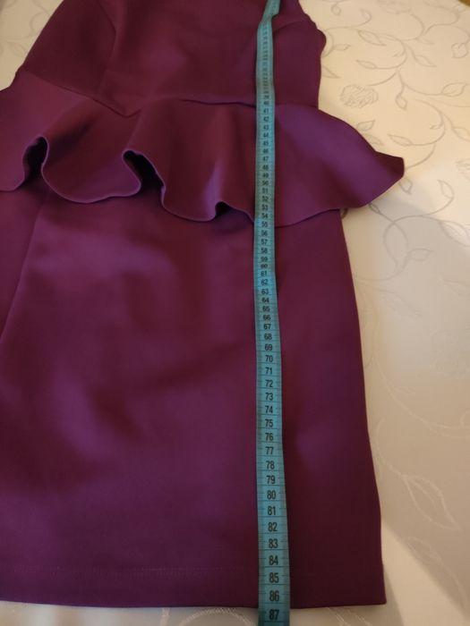 Sukienka baskinka fiolet 40 L