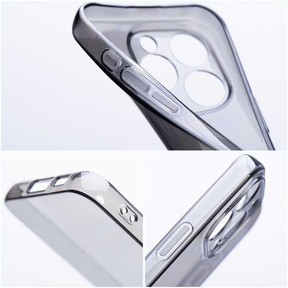 Futerał 1,5mm BOX PREMIUM do IPHONE 12 czarny transparent