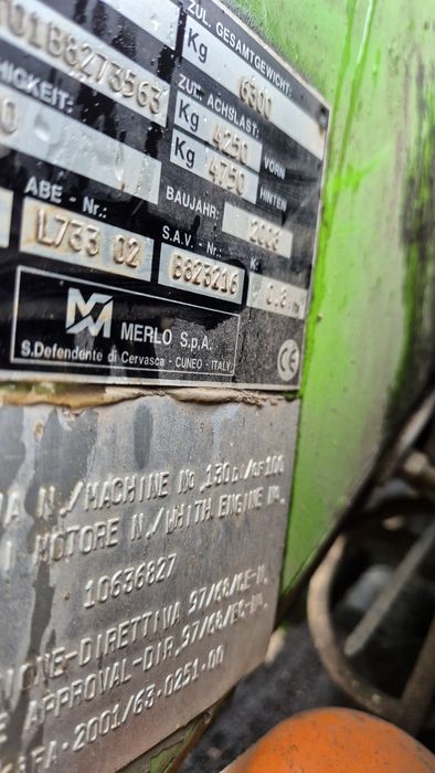 Ladowarka teleskopowa 32.6 MERLO jcb manitou  525 530 oborowa po serwi
