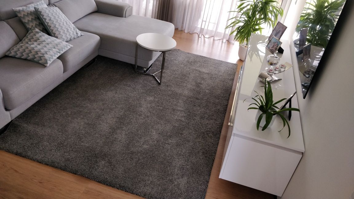 Carpete cinza 200x285
