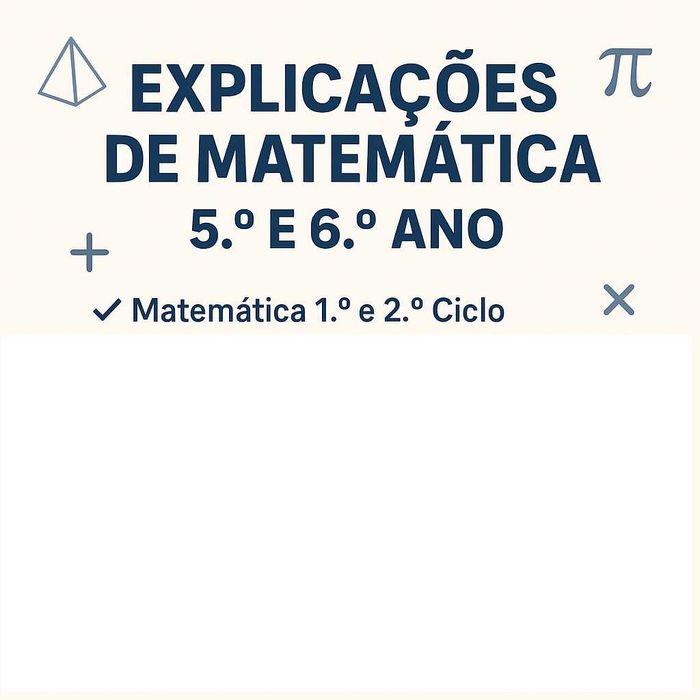 Explicações de Matemática