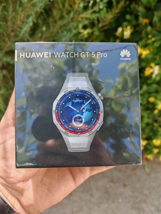 Huawei watch gt 5 pro titanium , глобальна версія