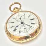 LONGINES Grand Prix Paris 1889 Złoty ZEGAREK kieszonkowy 585