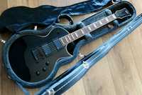 ESP LTD EC-401 BLK czarny połysk, blokowane klucze + Gibson case