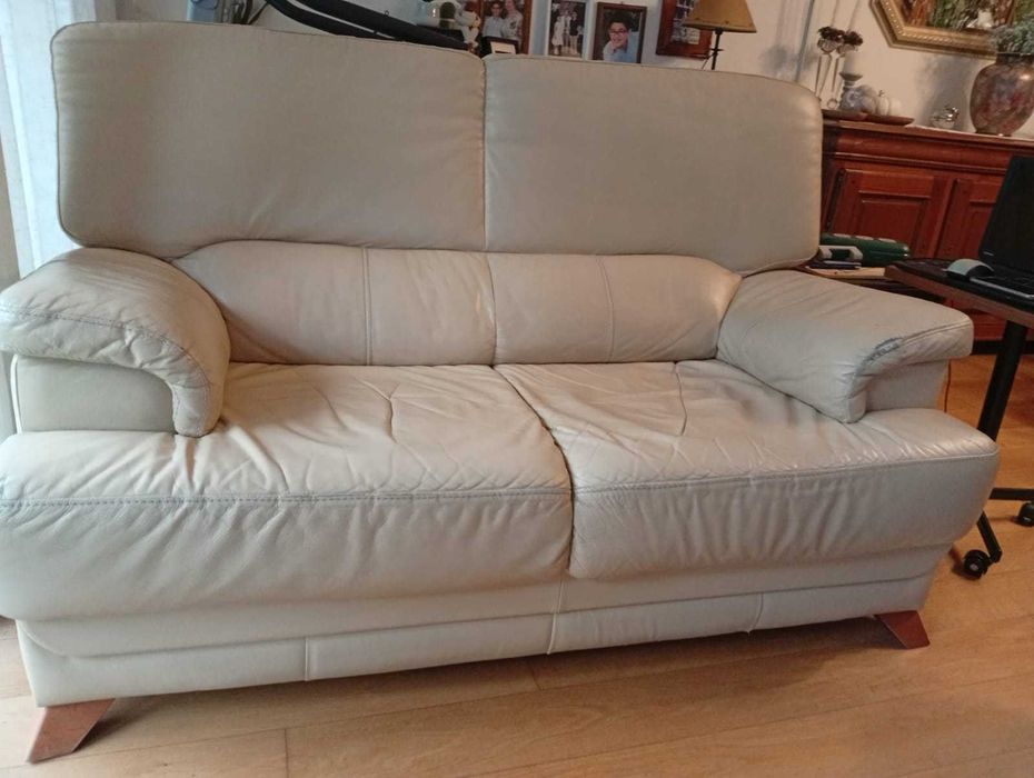 Sofás em pele (usados)