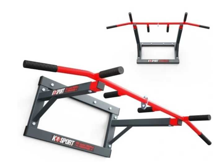 Drążek do podciągania + poręcz do dipów- SZANSA DLA DOMOWEGO PAKERA