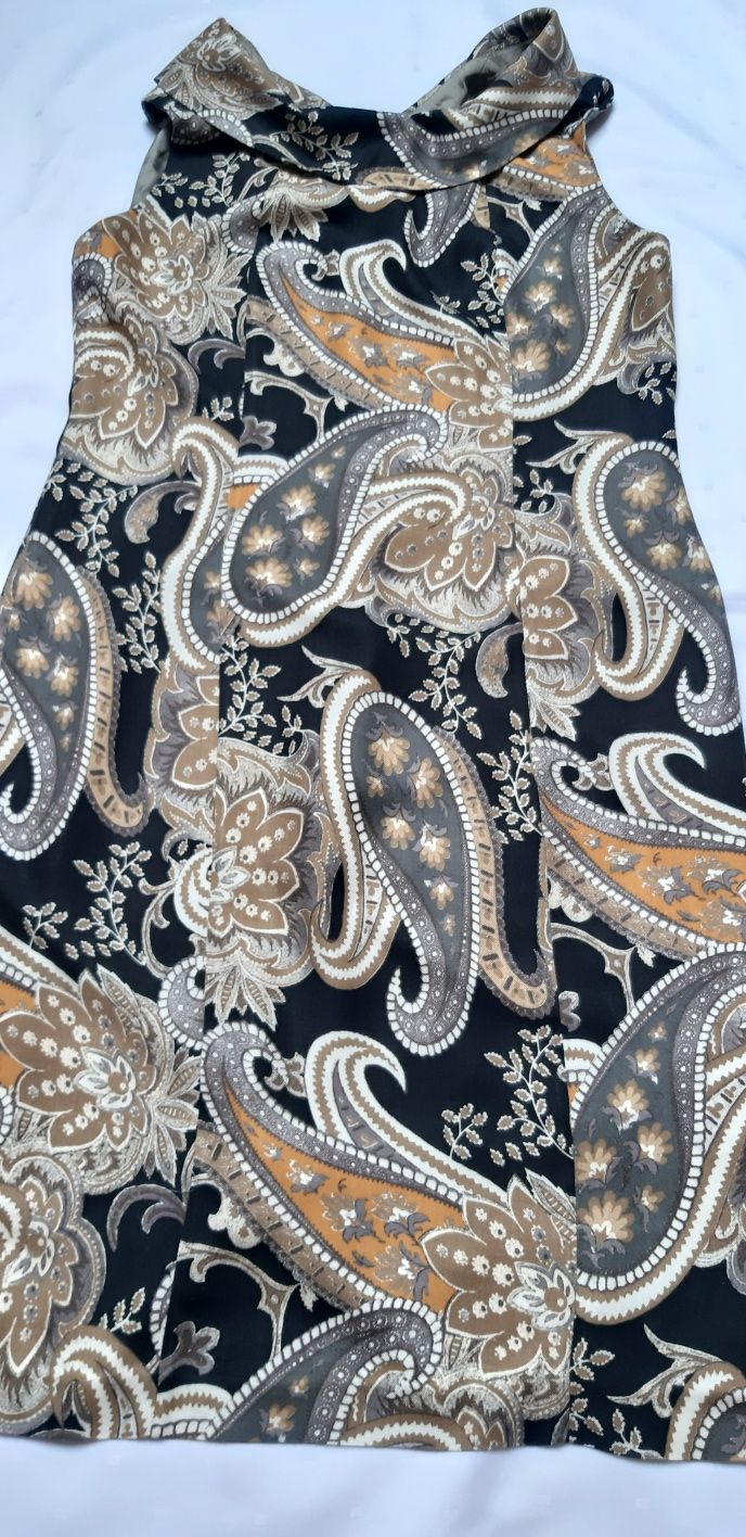 Sukienka wzór paisley Topsi