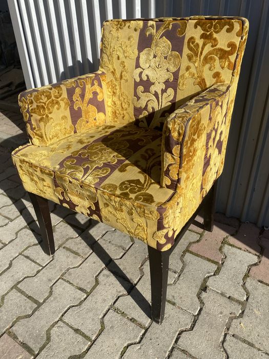 Krzeslo fotel boho shabby chic 4szt