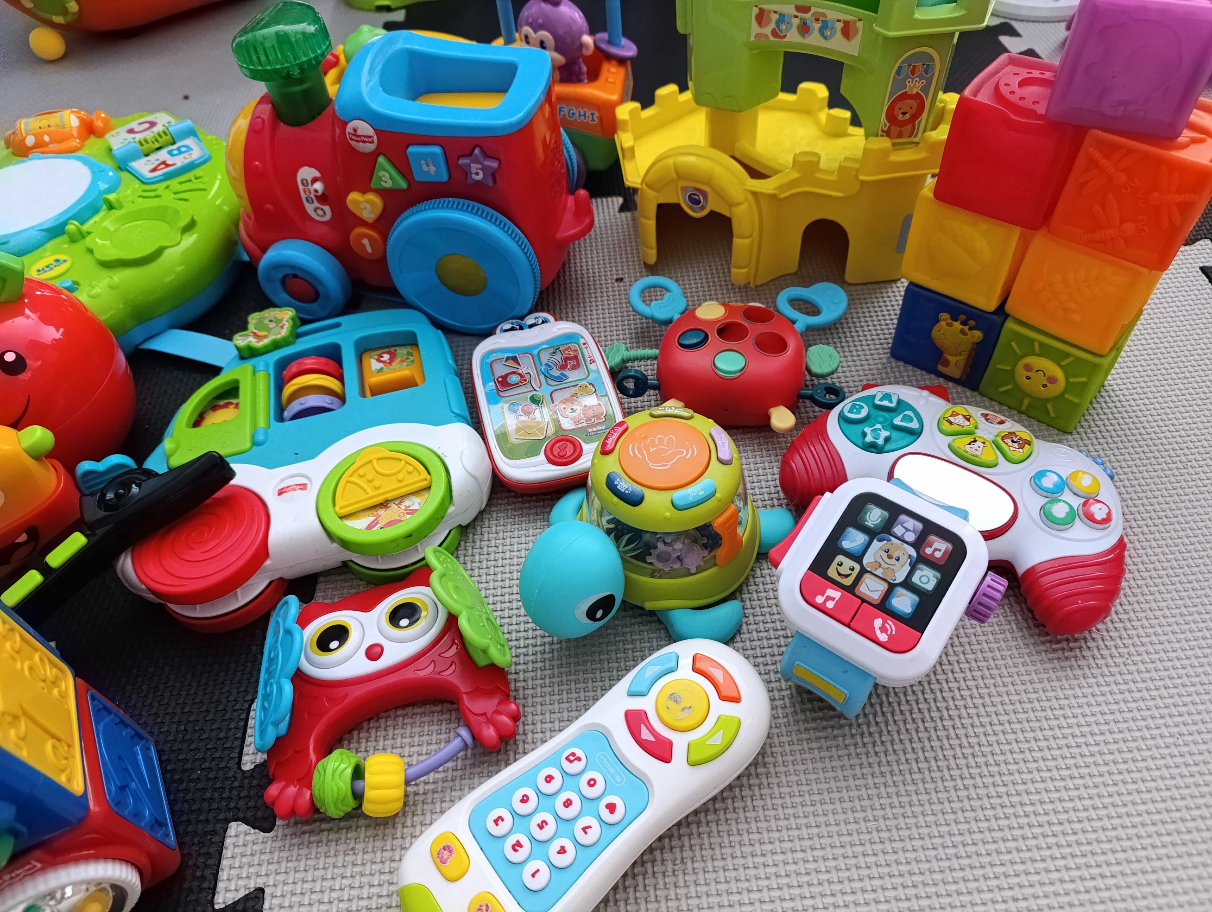 Paka zabawek dla maluszka fisher price interaktywne