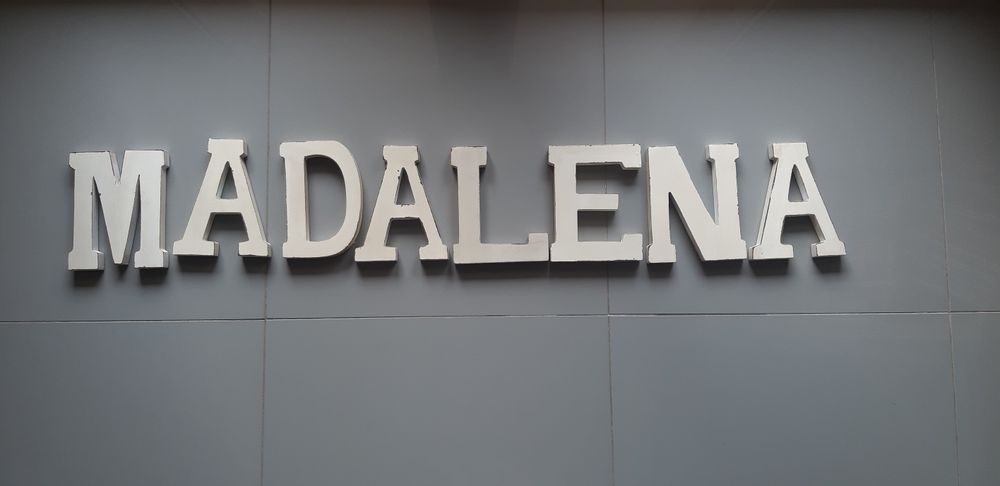 Letras em madeira da Arboretto