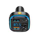 transmiter FM Bluetooth MP3 ładowarka samochodowa 3,1A USB-A USB-C