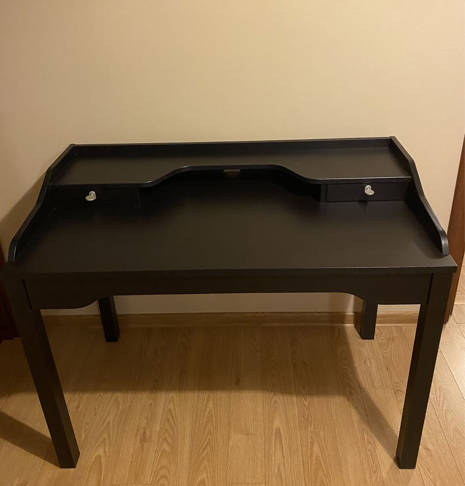 Toaletka biurko czarna Ikea używana stan bdb