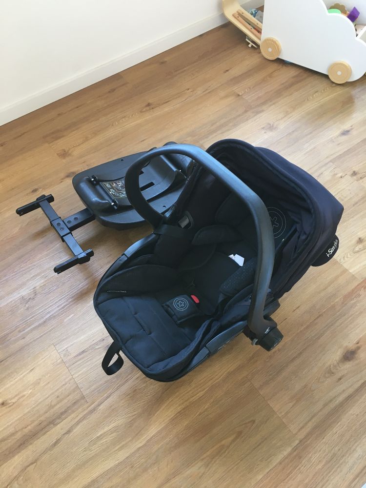 Ovo/cadeira Auto kiddy Evoluna size 2 + isofix